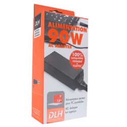 DLH ALIMENTATION SECTEUR 90W FUJITSU / TOSHIBA / DYNABOOK 100% COMPATIBLE (sauf USB-C)