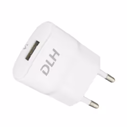 DLH CHARGEUR SECTEUR 1 PORT USB 1A 5W, Intérieure, Secteur, 5 V, 1 A, Blanc
