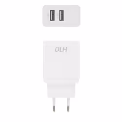 DLH CHARGEUR SECTEUR 2 PORTS USB 12W
