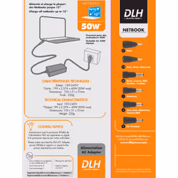 DLH ALIMENTATION SECTEUR UNIVERSELLE 50W