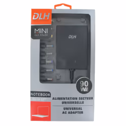 DLH DY-AI1839N adaptateur de puissance & onduleur Intérieure 90 W Noir