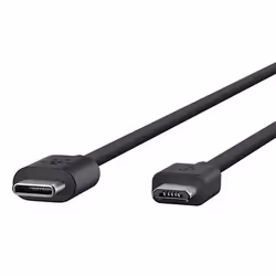 DLH CABLE USB-C VERS MICRO USB 1M NOIR, 1 m, USB C, Micro-USB B, USB 2.0, Mâle/Mâle, Noir