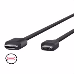 DLH CABLE USB-C VERS MICRO USB 1M NOIR