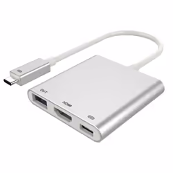 DLH DY-TU2720G, USB 3.2 Gen 2 (3.1 Gen 2) Type-C, Blanc, HDMI, USB 3.2 Gen 1 (3.1 Gen 1) Type-A, USB 3.2 Gen 1 (3.1 Gen 1) Ty ...