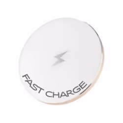 DLH CHARGEUR SANS FIL A INDUCTION QI FAST CHARGE, Intérieure, USB, Recharge sans fil, Blanc