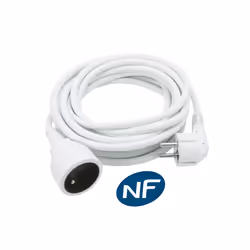 DLH RALLONGE ELECTRIQUE PRISE SECTEUR (NF) LONGUEUR 5 METRES