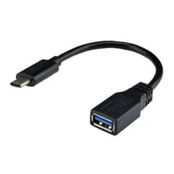 DLH DY-TU3078B câble USB USB 3.2 Gen 1 (3.1 Gen 1) USB A USB C Noir