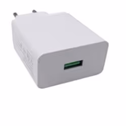 DLH CHARGEUR SECTEUR USB QUICK CHARGE 3.0 AVEC CABLE USB-C ET CABLE MICRO USB, Intérieure, Secteur, 1 m, Blanc