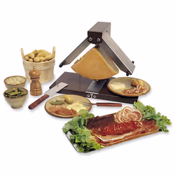 TTM Brézière appareil à raclette 900 W Marron, Argent