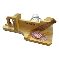 Bron-Coucke GS01 trancheuse Manuel Acier inoxydable, Bois Hêtre