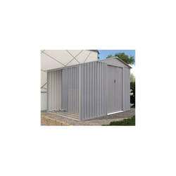 Chalet&jardin - Abri de jardin et bûcher en métal 278x191x195 cm 5 m² - compiegne