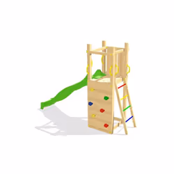 Description générale L'aire de jeux FUNNY 3 escalade est conçue pour offrir un espace de jeu sécurisé et amusant pour les enf ...