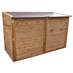 Description générale Le coffre de jardin Trocadéro est un meuble de rangement en pin traité autoclave, offrant une robustesse ...