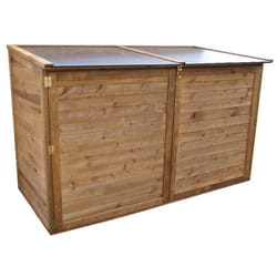 Chalet&jardin - Coffre de jardin en pin traité autoclave 2,06 m² 2000 l - fontainbleau