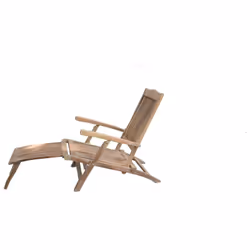 Ce bain de soleil en teck naturel vous assure une détente optimale. Vous pourrez profiter Profitez d’un repos dans votre jard ...