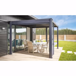 Chalet & Jardin 3700265712942 Tonnelle, palissade et store de jardin Pergola - Vue supplémentaire 5