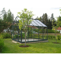 Serre verre - 7,42 m2 'Sekurit' grise - Chalet&jardin