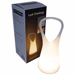 Profitez de cette lampe de table pour éclairer vos espaces intérieures et extérieures. Cette lampe peut se déplacer sans son  ...