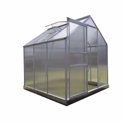 Serre de jardin en polycarbonate, une solution idéale pour ses cultures. Cette serre conviendra aussi bien aux jardiniers con ...