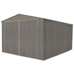 Chalet&jardin - Garage en métal 380x480x232 cm 17,4 m² - compiegne