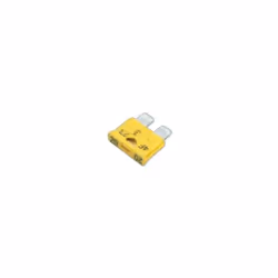 SPOTLIGHT Lot de 10 fusibles 20A enfichables jaune, fusible voiture 20A, fusible plat 20A - Pour tous types de véhicules (véh ...