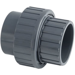 Raccord union pvc pression 3 pièces - Femelle / Femelle à coller . - Diamètre 50 mm