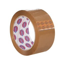 Ruban adhésif d'emballage pvc havane 50mmx66m Eurocel 000201666