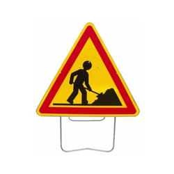 Finish - Panneau triangulaire de de signalisation 1000 mm ci t1 - ''danger''