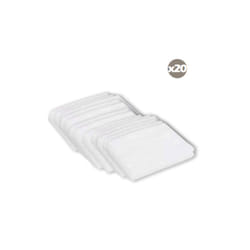 MSV 3700281001877 accessoire pour éponger Housse pour balai à franges Blanc
