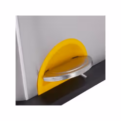 MSV 3700281003536 poubelle 8 L Rectangulaire Acier inoxydable Noir, Acier inoxydable