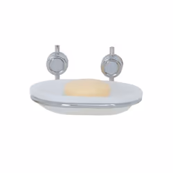 MSV 3700281400359, Blanc, ABS, Ovale, Mur, Ventouse, 130 mm