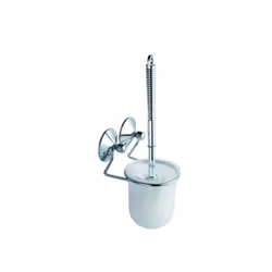 MSV 3700281403213, Support et brosse pour toilettes, Chrome, Translucide, 105 mm, 60 mm, 125 mm, 2 pièce(s)