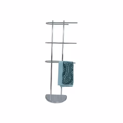 MSV 3700281403848 porte-serviettes et anneau porte-serviettes Support de serviette Chrome