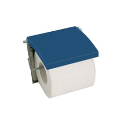 MSV 3700281404005 distributeur de papier hygiénique Mural Bleu, Acier inoxydable
