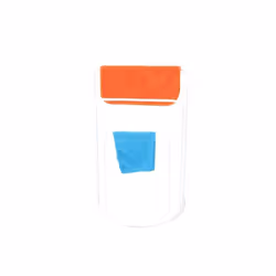 MSV 140434 Support de serviette Colonne Blanc