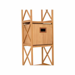 MSV Etagère 4 Niveaux Bambou