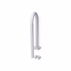 MSV 3700281406993 poignée de maintien de salle de bain Blanc Aluminium 1 pièce(s)