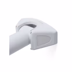 MSV 3700281406993 poignée de maintien de salle de bain Blanc Aluminium 1 pièce(s)