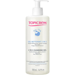 Topicrem Baby Gel Limpiador 2 en 1 500 ml