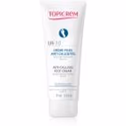 La crème pour les pieds Topicrem UR-10 Anti-Calluses Foot Cream soulage les pieds extrêmement secs et les talons fissurés. El ...