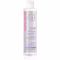 L’eau micellaire Topicrem CALM+ Soothing Micellar Water est enrichie en particules actives ultra-fines qui capturent les impu ...