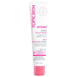 Topicrem HYDRA+ Crème Hydratante Éclat Riche 40 ml