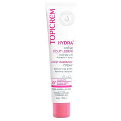 Topicrem HYDRA+ Crème Hydratante Éclat Légère 40 ml