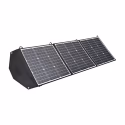 Panneau solaire de 3 x 55W (165W) portable et pliable ANTARION Léger et transportable facilement grâce à sa housse de transpo ...
