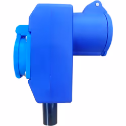 ANTARION Fiche Voleuse Femelle P17 (C/50) – Double Prise 230V Pour Branchements Simultanés Camping
