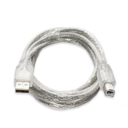 SYBA CL-CAB20043 câble USB 1,83 m USB 2.0 USB A USB B Argent