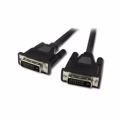 Connectland DVI-DOUBLE-MM-10M, 10 m, DVI-D, DVI-D, Mâle, Mâle, Noir