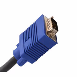 Connectland CL-CAB32004 câble VGA 5 m VGA (D-Sub) Noir, Bleu