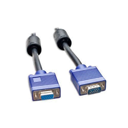 Connectland CL-CAB32009 câble VGA 5 m VGA (D-Sub) Noir, Bleu