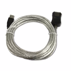Connectland 0107053 câble USB 5 m USB 2.0 USB A USB B Noir, Argent